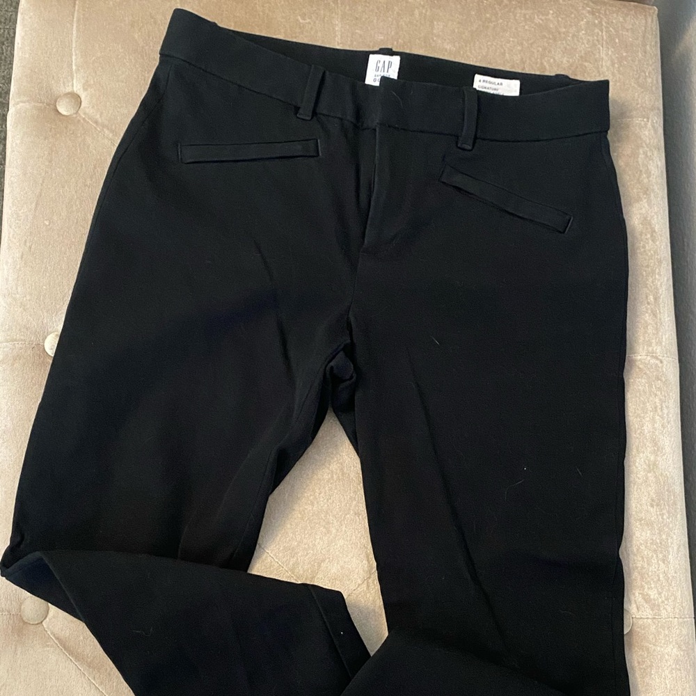 GAP signature Skinny ankle black pants